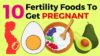10 Foods To Eat When Trying To Get Pregnant | Fertility Foods For Women | VisitJoy