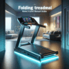 Folding Treadmill Home 3-level Manual Incline