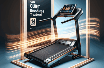 UMAY Quiet Brushless Folding Treadmill 14 km/h