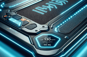 bigzzia Walking Pad LED 145 kg Capacity