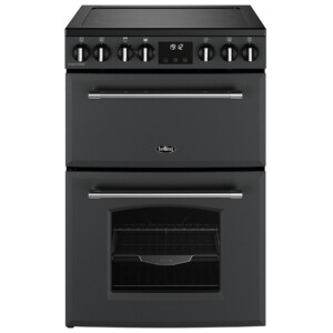 Belling 444411809 60cm Wide Farmhouse Double Oven Cooker in Anthracite