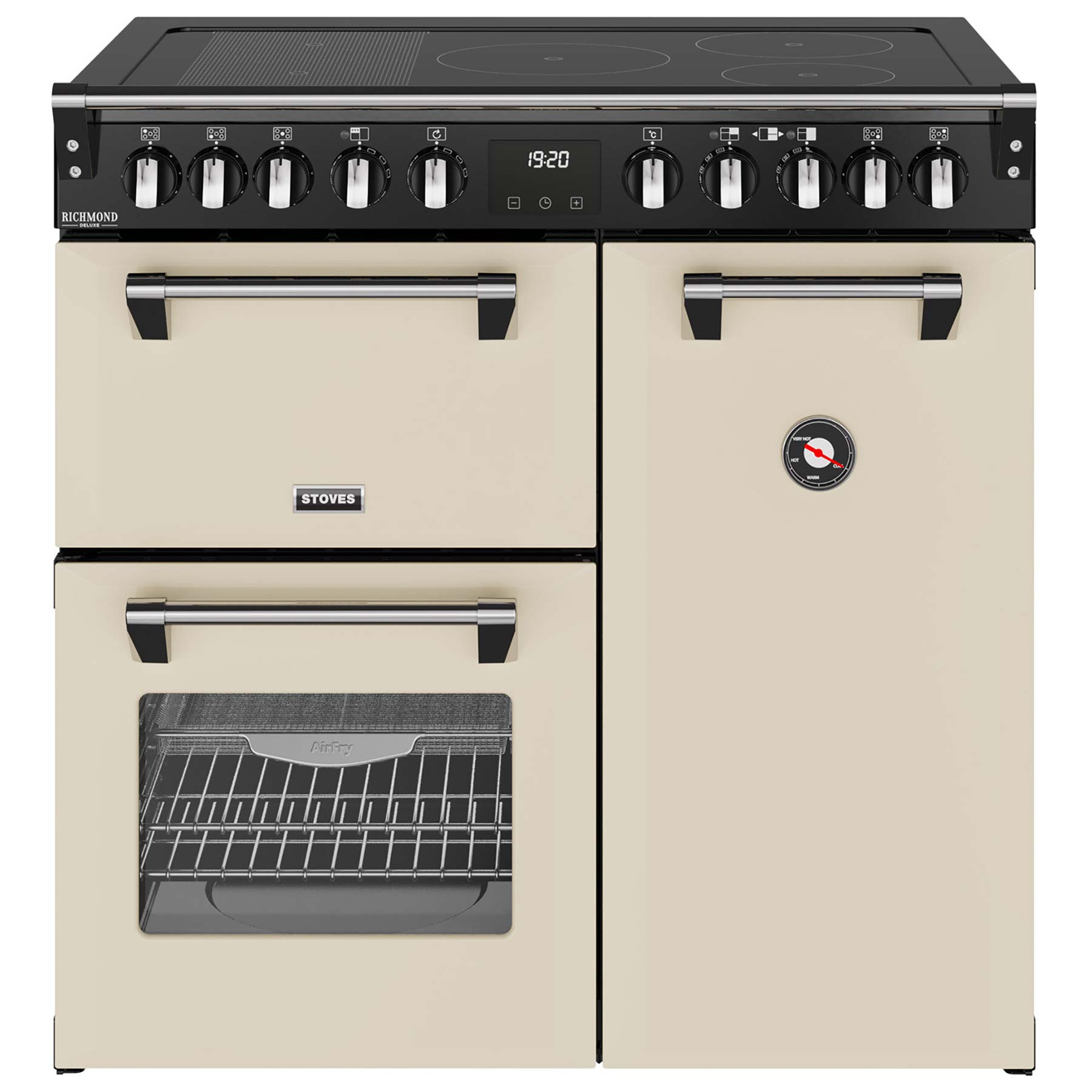 Stoves 444411870 90cm Wide Richmond Deluxe Induction Range Cooker in C