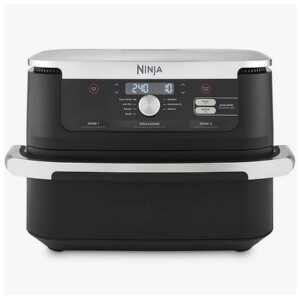 Ninja AF500UK Ninja 10 4L Foodi FlexDrawer Dual Zone Air Fryer in Blac