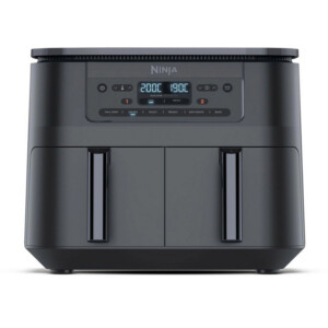 Ninja DZ300UK Ninja 7 6 litre 6 in 1 Dual Zone Air Fryer Gun Metal Gre