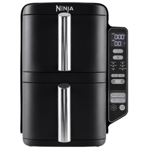 Ninja SL300UK Ninja 2 Drawer Double Stack Air Fryer 7 6L Black