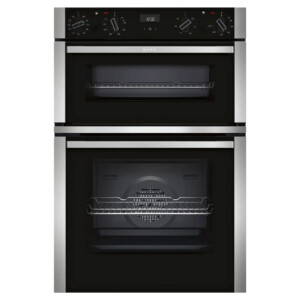 Neff U1ACE5HN0B N50 Built In CircoTherm Plus Double Oven in Black with