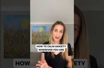 👉How To Calm Anxiety Wherever You Are | #shorts