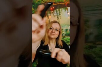Reiki to create powerful protection. Asmr black obsidian crystal healing #shorts