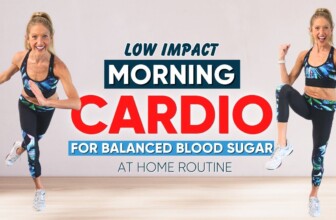 Morning Cardio Workout for Balanced Blood Sugar At Home Routine (LOW IMPACT)