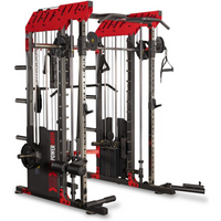 BH G145 Light Commercial Power Smith With Dual 90kg Weight Stacks