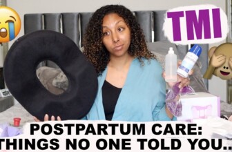 Postpartum Care: Things No One Told You! My TMI Experience