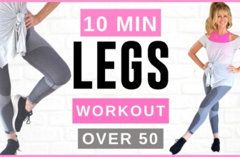 10 Minute LEG WORKOUT For Beginners | Low Impact No Equipment For Women Over 50