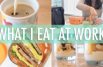 What I Eat In a Day at Work | EASY & Healthy Meals