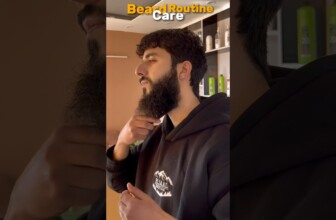 My beard care routine🤍                                 #islam #islamic #beard  #youtubeshorts