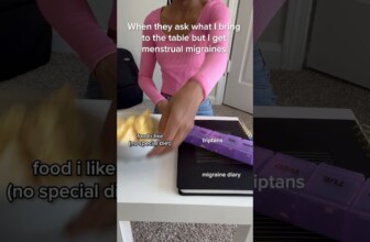 Ways to Help Menstrual Migraines #menstrualmigraines #menstruation #shorts