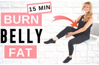 Lose Belly Fat Sitting Down | AB WORKOUT For Women Over 50!