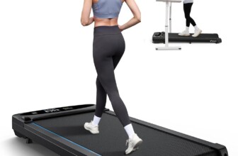 MERACH Walking Pad Treadmill with 0-9% Incline, 3 in 1 Under Desk Treadmill for Home/Office, 265LBS Capacity, 2.75HP Portable Treadmills with Magnetic Remote Control, LED Display, Space-Saving