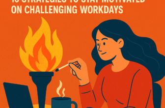 Fueling Your Fire: 10 Strategies to Stay Motivated on Challenging Workdays