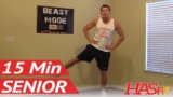 15 Minute Senior Workout – HASfit’s Low Impact Workout – Senior Exercises – Exercise for Elderly