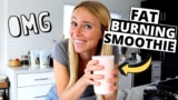 My Daily FAT BURNING Strawberry Smoothie [Smoothies For Weight Loss]