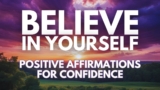 POSITIVE CONFIDENCE AFFIRMATIONS ✨ Believe in Yourself ✨ For Self Esteem Joy Happiness (read once)