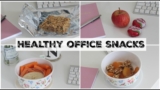 Healthy Snack Ideas for Work & the Office! | UK Dietitian Nichola Whitehead