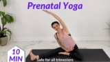 10 Minute Prenatal Yoga | Pregnancy Yoga (Stretch Your Full Body in 10 Minutes!)