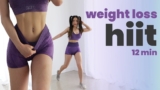 12 Min Weight Loss HIIT Workout – Weight Loss Challenge 2022