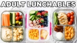 Healthy High-Protein Adult Lunchables for Work | Office Lunch Ideas by MOMables