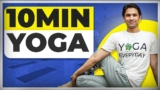 10-Minute Yoga for Beginners | Daily Fitness | Saurabh Bothra