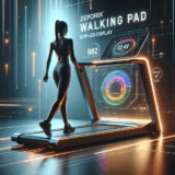 Zeporix Walking Pad Treadmill Slim LED Display