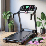 3-in-1 Folding Treadmill 7% Incline App Control