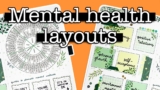 26 Mental Health Bullet Journal Spreads 💜