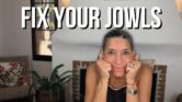 Fix Your Sagging Jowls! | Natural AntiAging Tips!