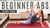 10 min Beginner Yoga Routine for ABS and CORE