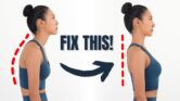 FIX FORWARD HEAD POSTURE & NECK HUMP – 10 MIN Daily Posture Routine