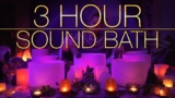 432Hz – 3 Hour Crystal Singing Bowl Healing Sound Bath (4K, No Talking) – Singing Bowls – Sound Bath