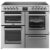 Belling 444411798 100cm Wide Cookcentre Ceramic Range Cooker in Stainl