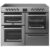 Belling 444411804 110cm Wide Cookcentre Ceramic Range Cooker in Stainl
