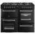 Belling 444411838 110cm Wide Farmhouse Dual Fuel Range Cooker in Black