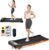 TODO Home Walking Pad with Incline: 3-in-1 Under Desk Treadmill with Remote and App, 2.5HP, 1-6KM/H Portable Walking Treadmill, 110 kg Capacity