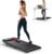 Cardirun 2-in-1 Under Desk Treadmill with Incline and Handle, Compact 2.5HP Portable Walking and Running Machine for Home Use, Supports Up to 136KG, Features LED Display and Voice/App/Remote Control