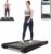 Sperax 4-in-1 Vibration Walking Pad: Portable Under-Desk Treadmill with Vibration Function & App Control, Black RM02, Featuring 5% and 10% Inclines