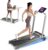 YPOO 3-in-1 Incline Walking Pad: Portable Folding Treadmill with Handle, 3 Incline Levels, 300lbs Capacity, Under-Desk Option, LED Display, Remote Control & App Compatible.