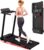 CITYSPORTS Compact Folding Treadmill, 8% Incline for Home Use, Portable 12 km/h Speed, 1400W Motorized Walking Pad, 120 kg Weight Limit, with APP and LED Display