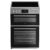 Beko EDC6731S 60cm Double Oven Electric Cooker in Silver Ceramic Hob