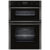 Neff U2ACH7AG7B N50 Built In Pyrolytic Double Electric Oven in Black w