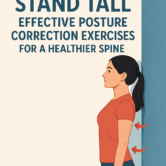 Stand Tall: Effective Posture Correction Exercises for a Healthier Spine