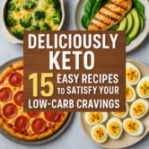Deliciously Keto: 15 Easy Recipes to Satisfy Your Low-Carb Cravings