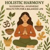 Holistic Harmony: 10 Essential Ayurvedic Health Tips for a Balanced Life